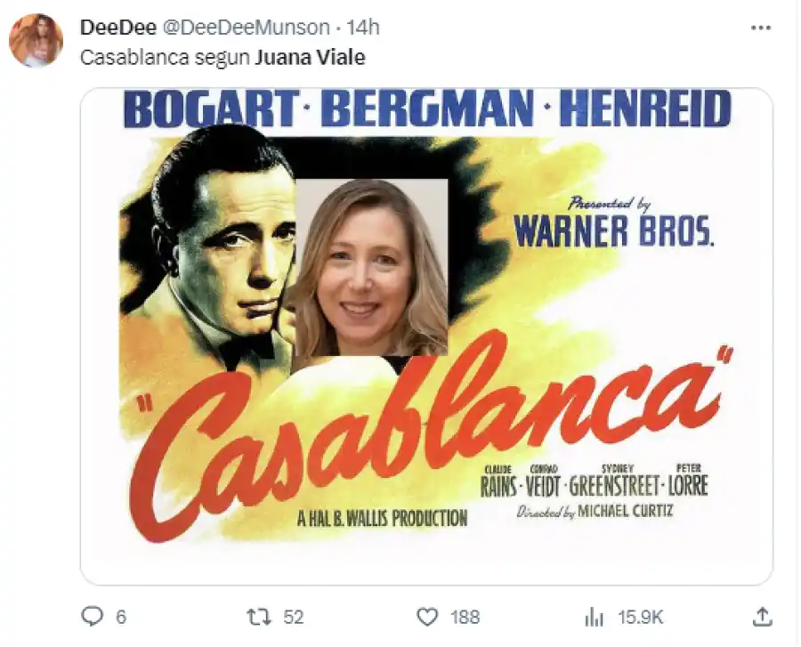 El insólito error de Juana Viale tras el debate: confundió a Myriam Bregman con una actriz de los 50