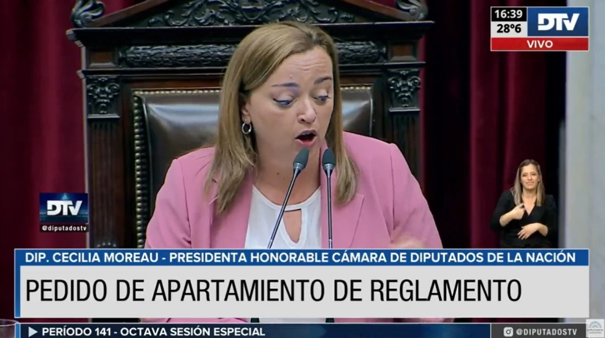 Cecilia Moreau y Fernando Iglesias, a los gritos en el Congreso: ¿Por qué no me decís pelotuda de frente?