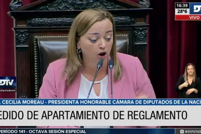 Cecilia Moreau y Fernando Iglesias, a los gritos en el Congreso: ¿Por qué no me decís pelotuda de frente?