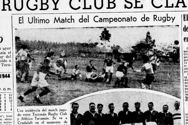 El primer torneo de rugby tucumano se jugó en 1944