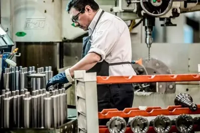 Industria: el uso de la capacidad instalada fue del 67,9% durante agosto