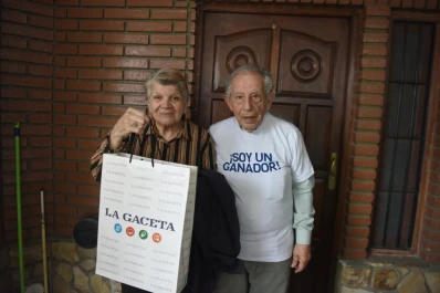 Números de Oro: lo primero que ganó en sus 80 años es el auto de LA GACETA