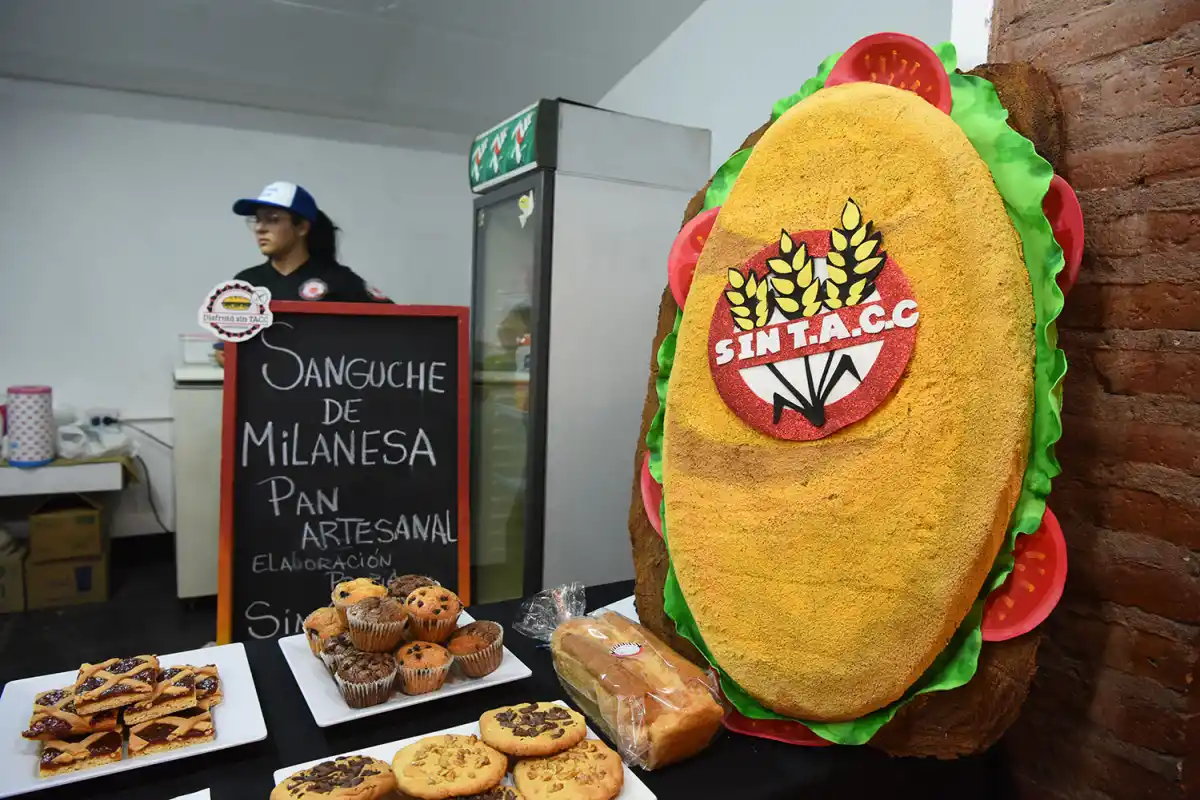 SIN TACC. Sánguche libre de gluten, delicia para celíacos.