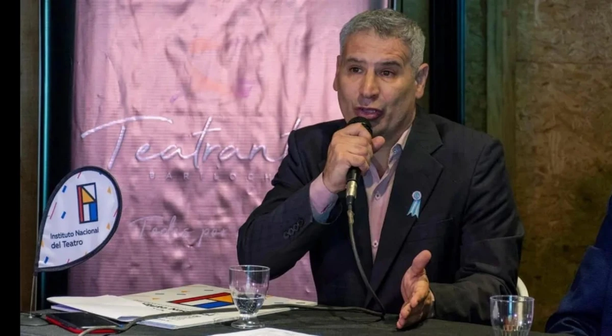DESDE MENDOZA. Gustavo Uano asumió en 2020 al frente del Instituto Nacional de Teatro, poco antes de que las salas se cierren por la pandemia.