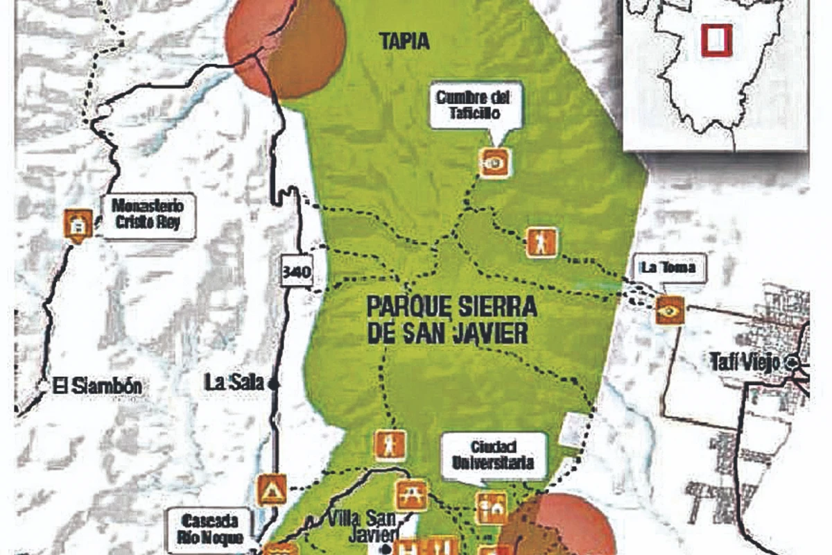 Después de 75 años, la UNT escrituró 1.756 ha del Parque Sierra de San Javier