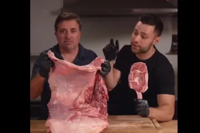 Asado argentino vs tomahawk estadounidense: quién ganó la competencia que se volvió viral en las redes sociales