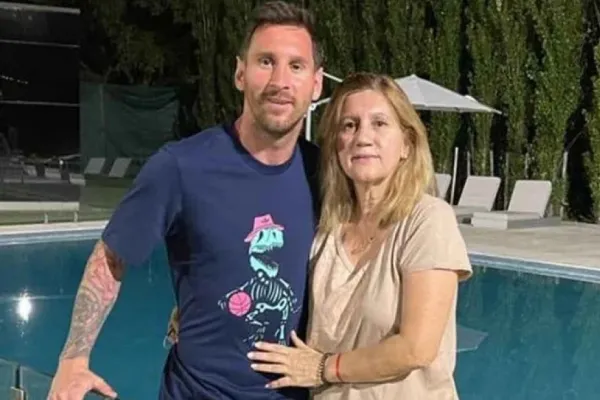 Messi viajó a Rosario para festejar el Día de la Madre
