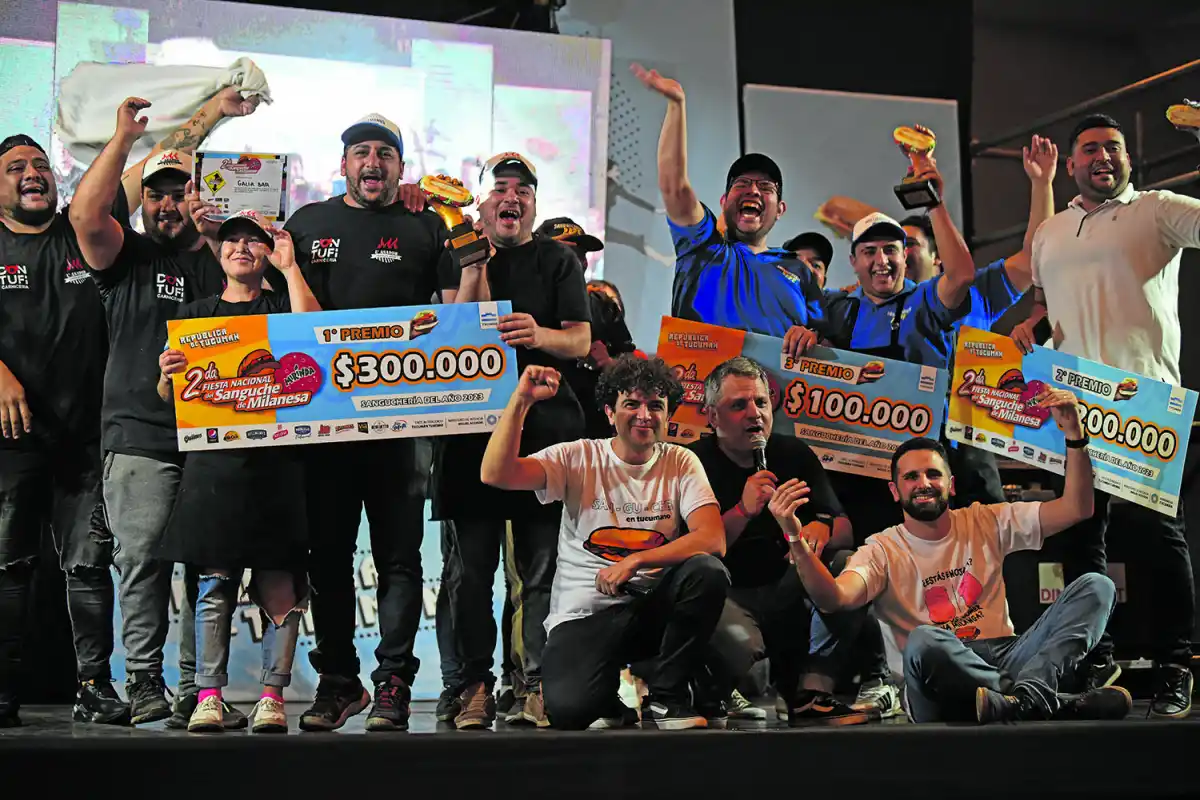 Se terminó la gran fiesta: la mejor milanesa de Tucumán se come en Alberdi