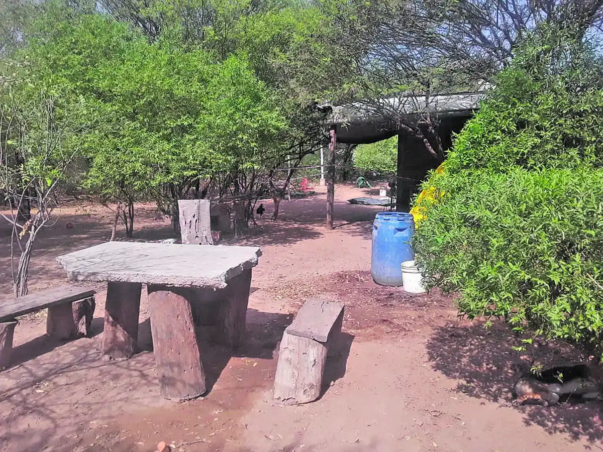 LA ESCENA. El crimen se registró en una vivienda rural.