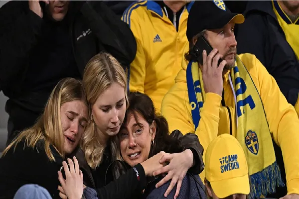 Eurocopa: por un acto terrorista, Bélgica-Suecia fue suspendido