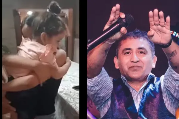 Video: el emocionante reencuentro de Catalina, la hija de Huguito Flores, con su hermana al recibir el alta médica