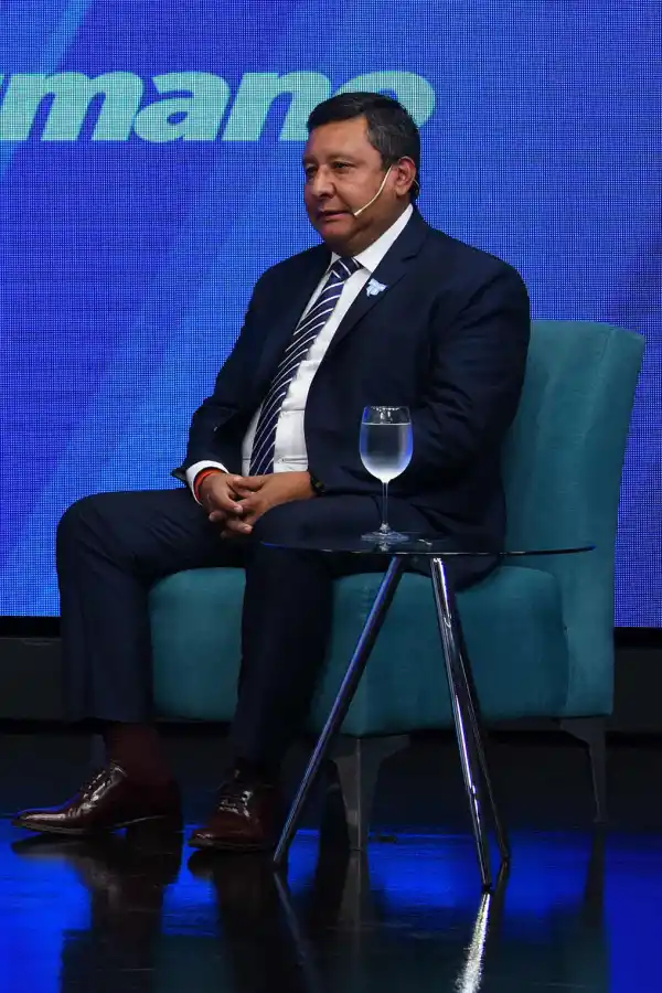 DARÍO MONTEROS. Ministro del Interior.