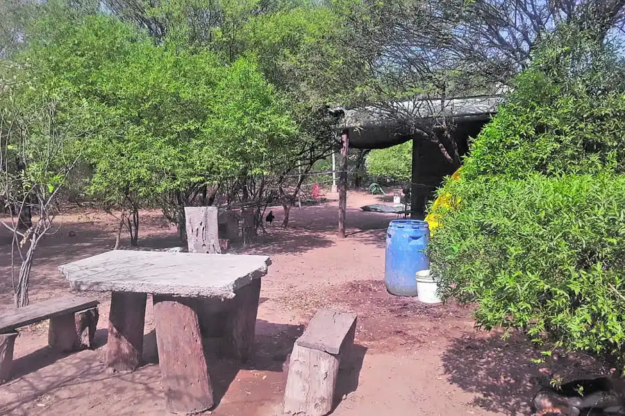 LA ESCENA. El crimen se registró en una vivienda rural.