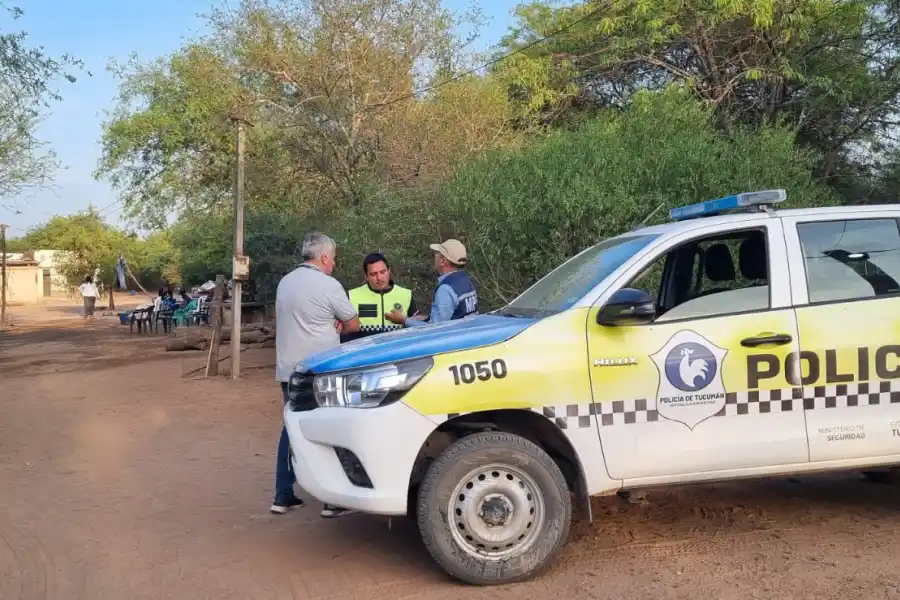 Relevamiento de la Policía y de los peritos del MPF. FOTO MINISTERIO PÚBLICO FISCAL