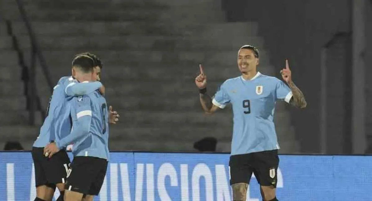 La alegría uruguaya por el gol de Darwin Núñez y la tristeza brasileña por la lesión de Neymar