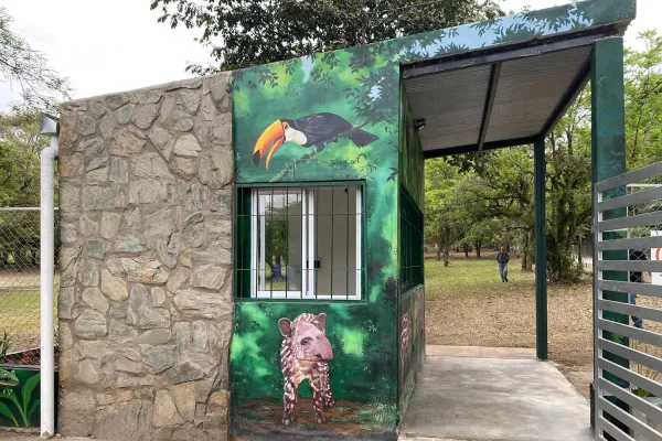 Nueva casilla de acceso y cartelería para la reserva de Horco Molle