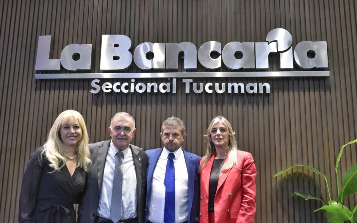 Jaldo, presente en la reinauguración de la sede de la Asociación Bancaria Tucumán