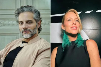 Joaquín Furriel recordó el beso con lengua que le dio Nicole Neumann en la ficción