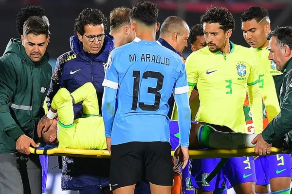 Neymar: rotura de ligamento y menisco