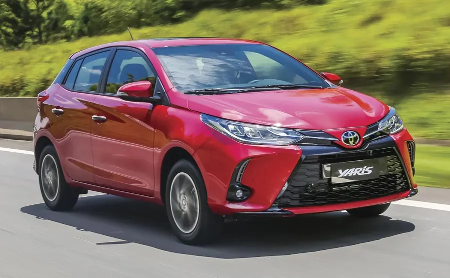 Toyota Yoris, el auto con caja automática más barato en Argentina.