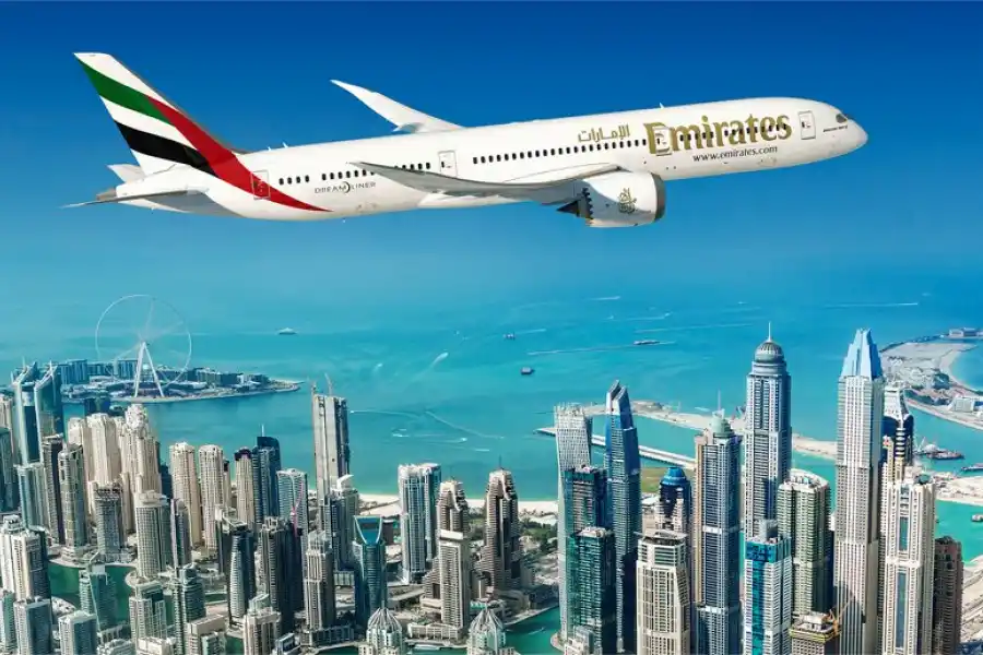 Emirates tiene sede en Dubai.