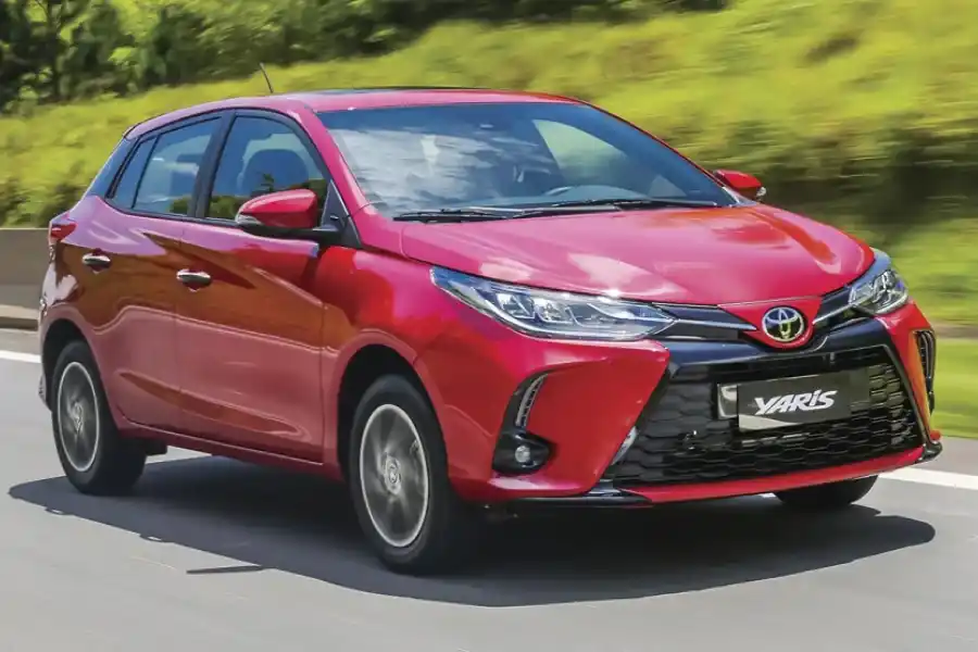 Toyota Yoris, el auto con caja automática más barato en Argentina.