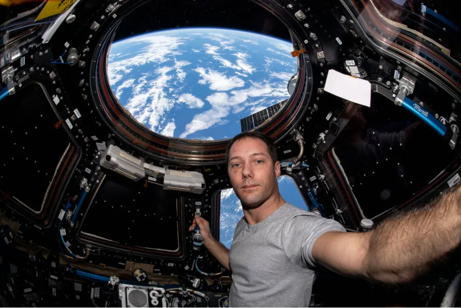 El astronauta francés Thomas Pesquet estuvo 200 días en el espacio