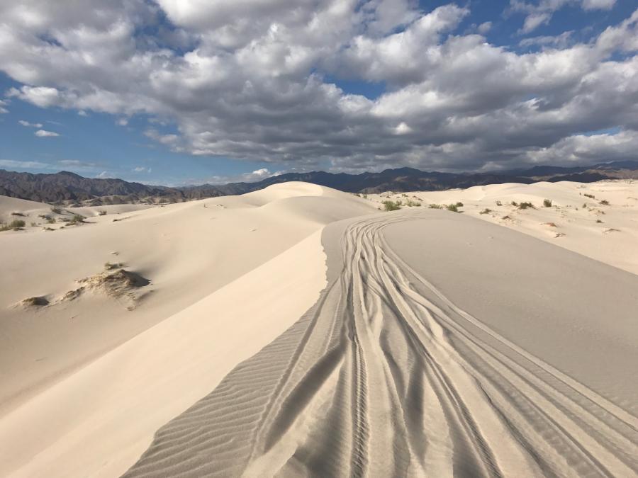 Las dunas de Tatón ocupan una superficie de 103 kilómetros cuadrados.