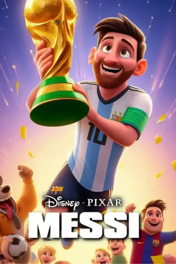Messi, Lali, Moria, Tini y Taylor Swift: así se verían sus películas al estilo Pixar