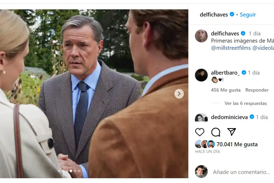 Delfina Chaves compartió un adelanto de la serie sobre la vida de Máxima Zorreguieta.