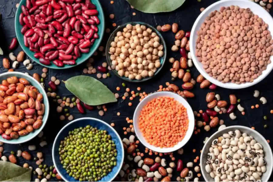 Las legumbres favorecen la creación de energía y tienen pocas calorías y mucha fibra.