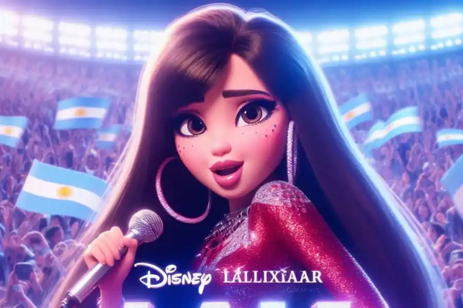 Messi, Lali, Moria, Tini y Taylor Swift: así se verían sus películas al estilo Pixar