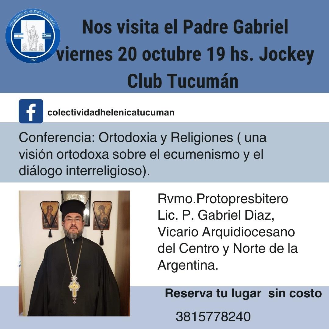 Vicario en Argentina de la Iglesia Ortodoxa Griega visita Tucumán por primera vez