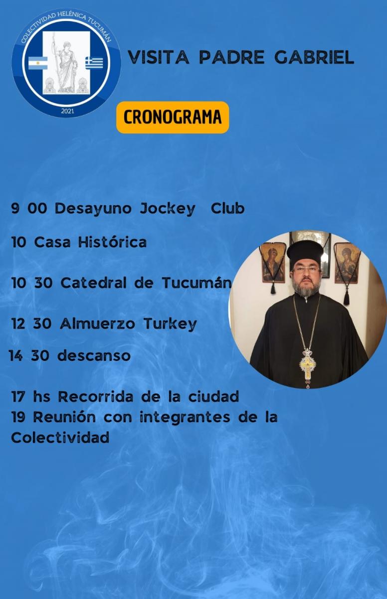 Vicario en Argentina de la Iglesia Ortodoxa Griega visita Tucumán por primera vez