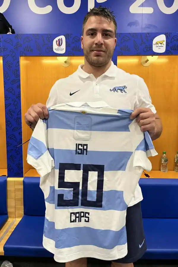 PARA EL RECUERDO. El octavo santiagueño Facundo Isa alcanzó los 50 partidos, nada menos que en una semifinal de la Copa del Mundo.
