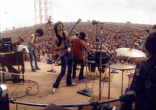 WOODSTOCK. El músico se consagró en el multitudinario festival de 1969.