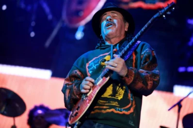 Santana fue el primer rockstar que tocó en el país