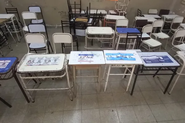 Cerraron las escuelas: solo podrán votar quienes estén dentro de los establecimientos