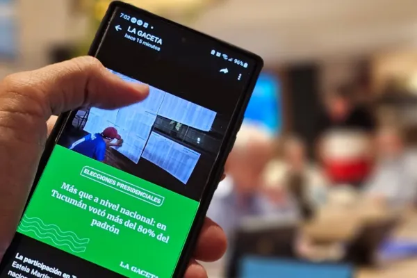 Seguí todas las novedades de las elecciones en el canal de WhatsApp de LA GACETA