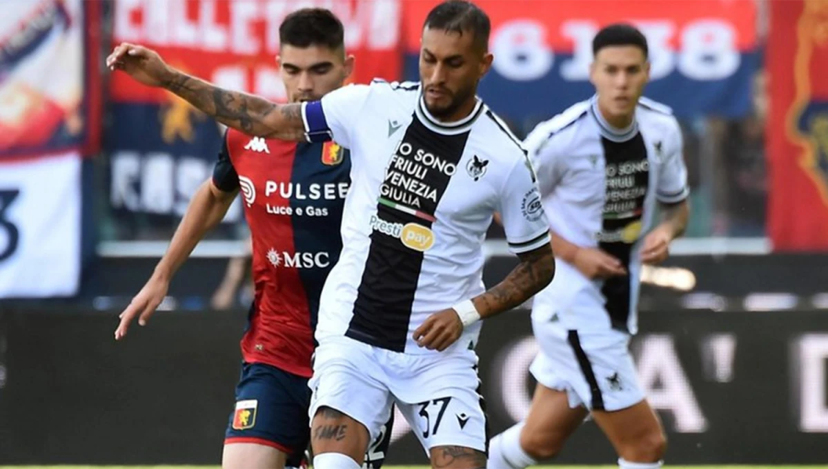 SALIR DEL FONDO. Udinese, con el tucumano Maxi Pereyra como capitán, necesita un triunfo para tomar aire en las posiciones de la Serie A.