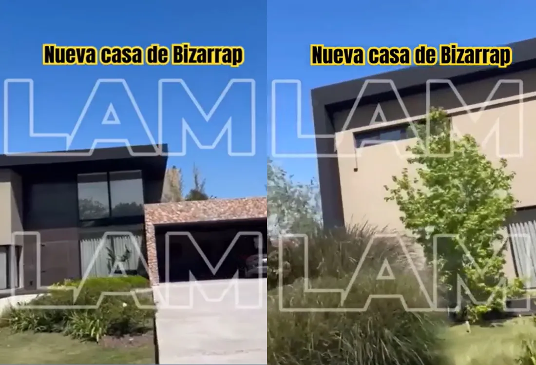 El Ejército de LAM tomó algunas fotos de la nueva mansión de Bizarrap.
