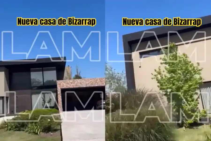 El Ejército de LAM tomó algunas fotos de la nueva mansión de Bizarrap.
