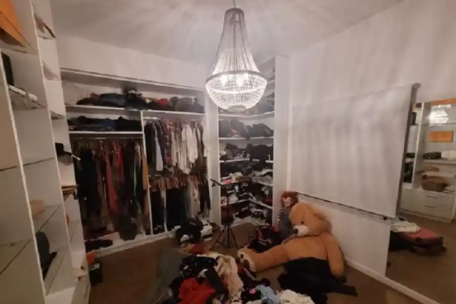 El vestidor de Sofía Clerici