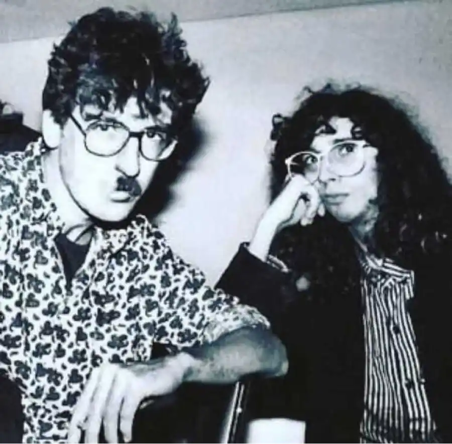 Fito y Charly, amigos desde jóvenes