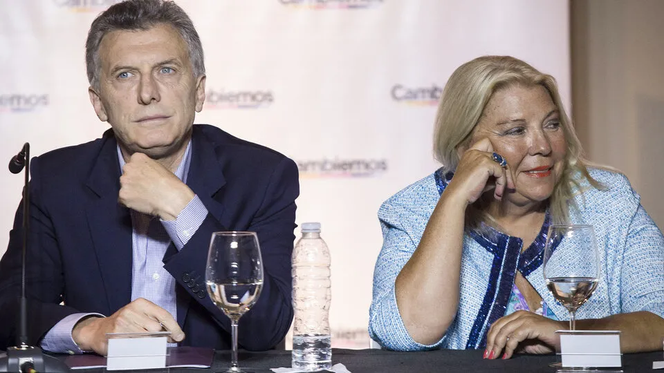 Carrió culpó a Macri por la derrota de Juntos por el Cambio. Foto archivo