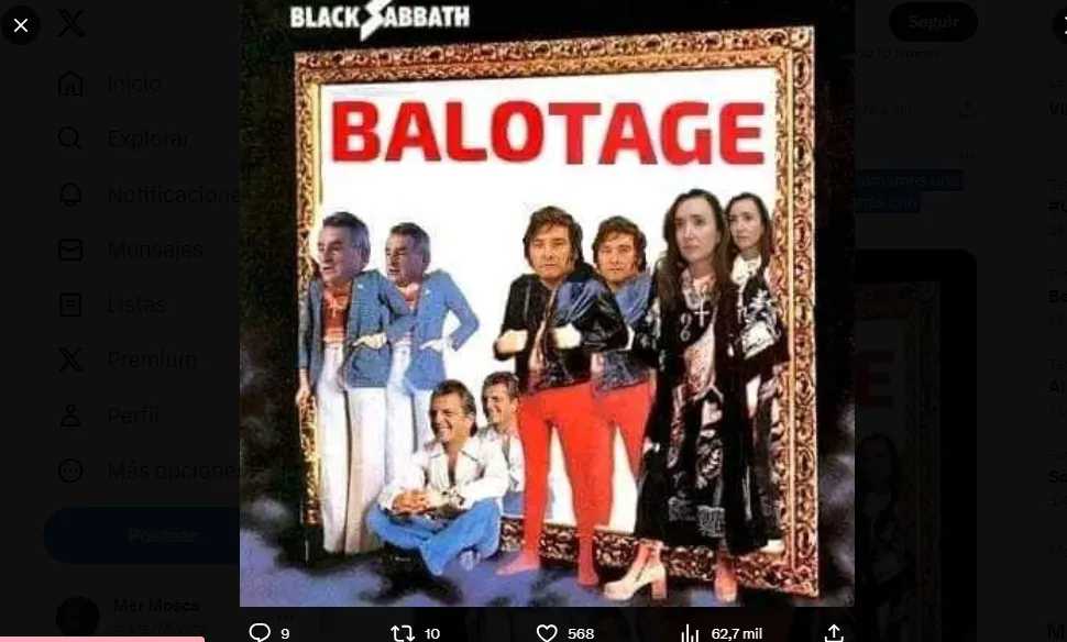 Posteo de Juanchi Baleiron