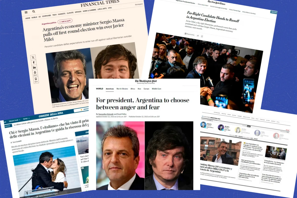 De cara al Balotaje 2023: la repercusión internacional de las Elecciones argentinas en los medios