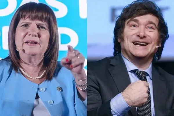 Balotaje 2023: el particular dibujo con el que Javier Milei agradeció el apoyo de Patricia Bullrich