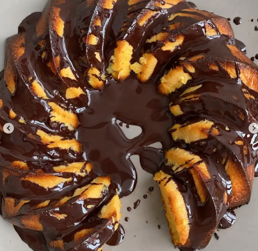 Bizcochuelo de zanahoria.