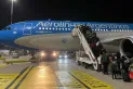 Más de 240 repatriados de Israel llegaron al país, en el cuarto vuelo de Aerolíneas Argentinas